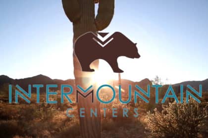 Intermountain Centers Image with Desert Landscape
