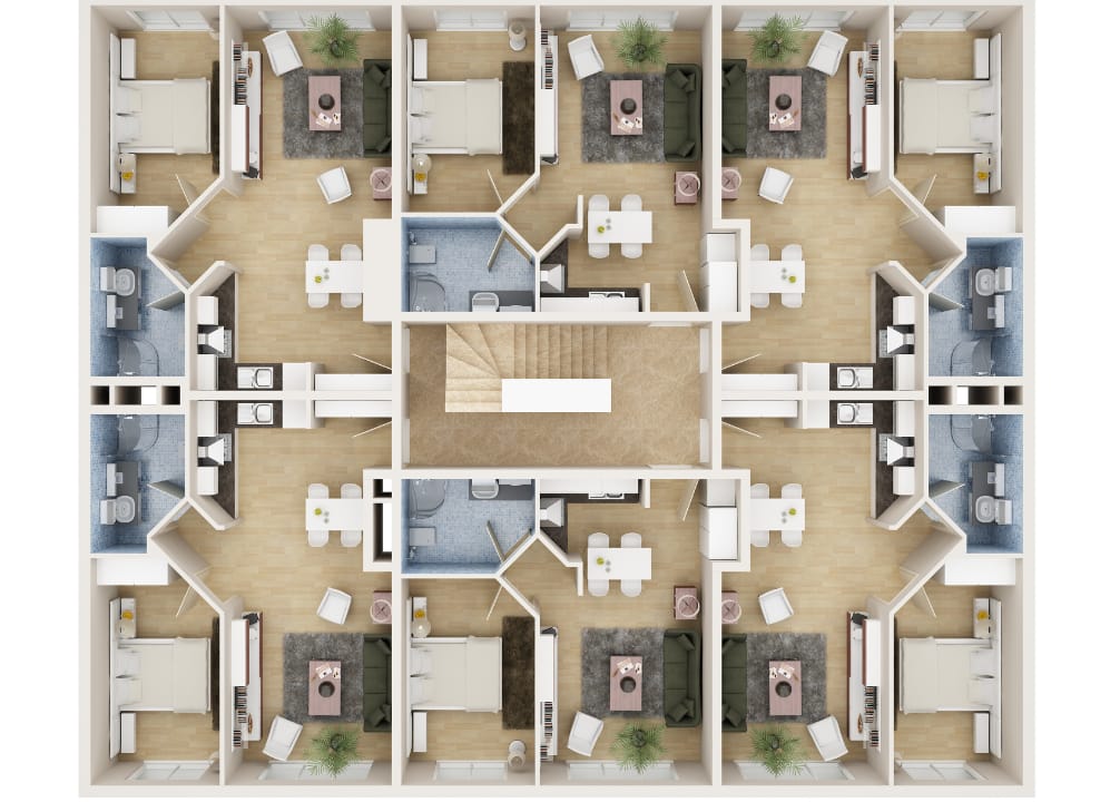Apartment Complex Floorplan